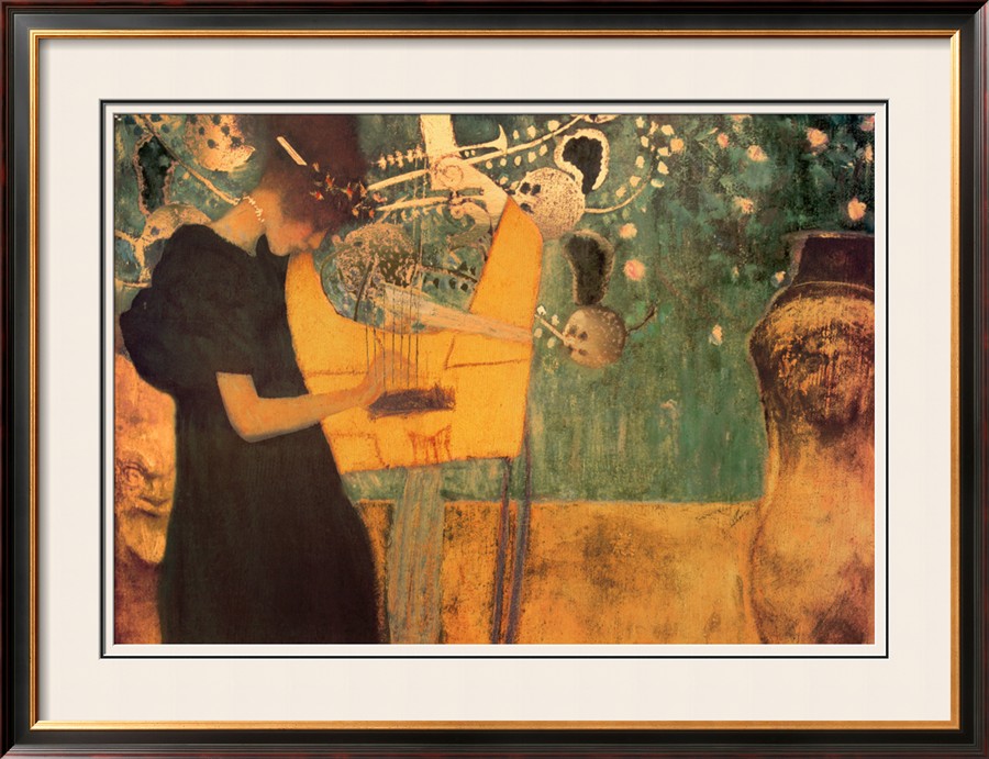 The Music - Gustav Klimt Paintings